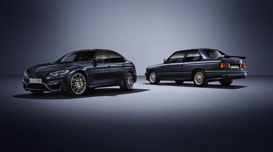 Illustratie voor: Exclusieve Speciale Editie van de BMW M3: “30 Jahre Edition”
