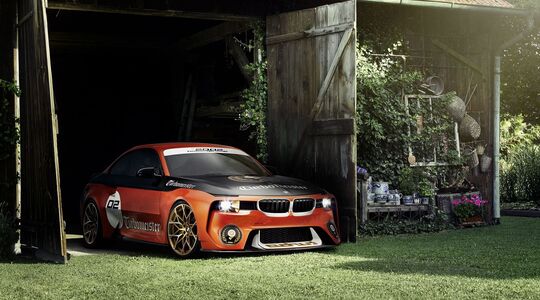 Illustratie voor: BMW 2002 Hommage Eert BMW’s Eerste Model met Turbomotor