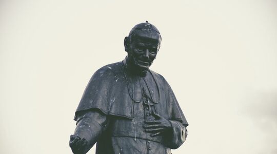 Illustratie voor: Voor 25.000 Dollar Kunt U Kennismaken Met Paus Franciscus