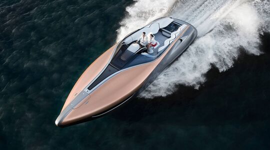 Illustratie voor: Lexus Introduceert Haar Eerste SportYacht