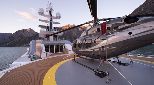 Illustratie voor: Top 10 Superyacht Helicopter Decks