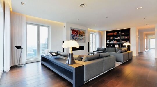 Illustratie voor: Mooiste Penthouse van Amsterdam Kost 3,8 Miljoen Euro en ligt aan de Zuidas