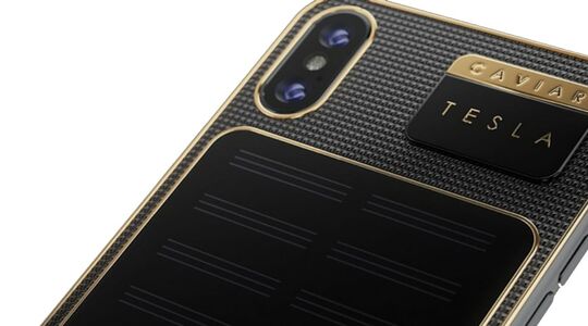 de iphone x tesla van caviar Pure Luxe