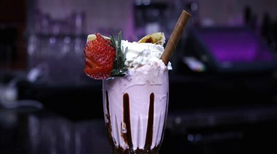 milkshake van $500 gemaakt met Rémy Martin cognac Pure Luxe