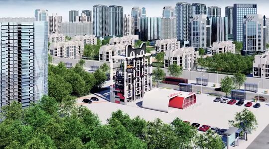 Alibaba autoverkoop in levensgrote automaat in China Pure Luxe