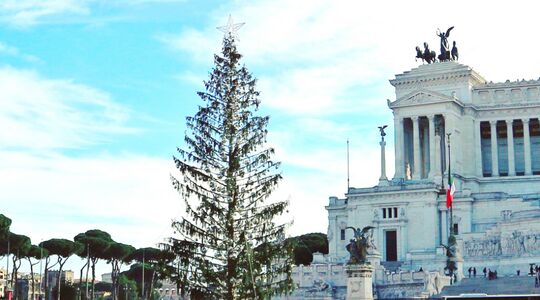 Rome betaalt voor de armoedigste kerstboom van het jaar Spelacchio Pure Luxe