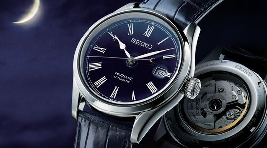 nieuwe Seiko presage blue enamel limited edition watch Pure Luxe