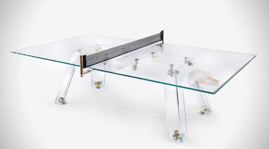 Lungolinea kristallen ping-pong tafel Pure Luxe