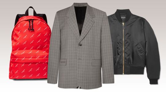 balenciaga mr porter capsule collection Pure Luxe