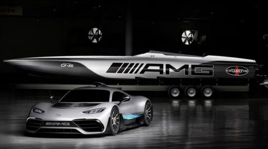AMG Project One Cigarette Racing boot raceboot Pure Luxe