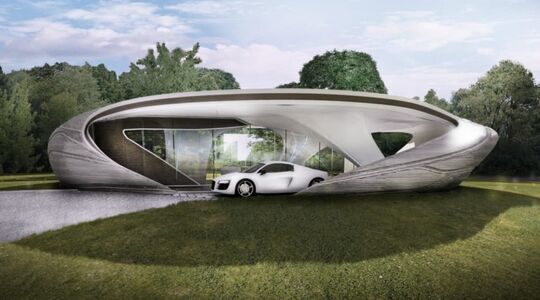 curve appeal huis 3d-print 3d luxe woning Pure Luxe