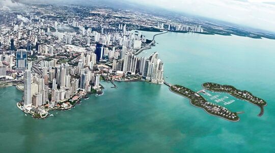 ocean reef islands eilanden panama stad Pure Luxe