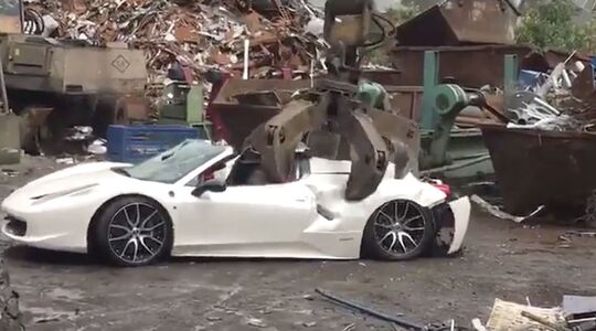 Ferrari 458 Spyder sloop Zahid Khan Birmingham Pure Luxe