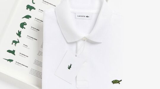 lacoste save our species polo's collectie beschermde diersoorten Pure Luxe