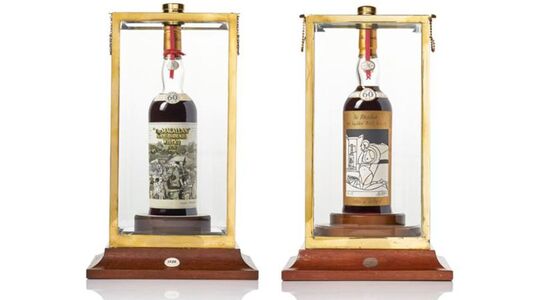 macallan whisky 60 jaar oud veiling bonhams Pure Luxe