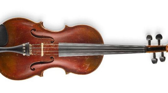 viool albert einstein Bonhams New York veiling Pure Luxe
