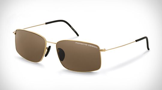porsche design zonnebril massief goud japan p'8586 Pure Luxe
