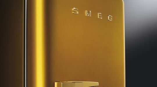 smeg swarovski gold koelkast Pure Luxe