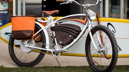 vintage electric signature cruz e-bike fiets Pure Luxe