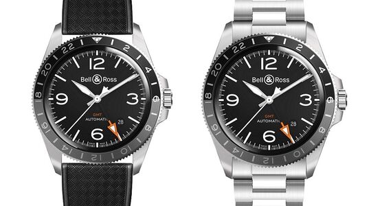 bell & ross br v2-93 gmt horloge tool watch Pure Luxe