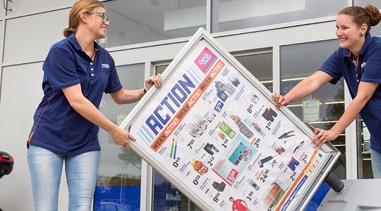 winkelketen action aandelen omzet verkoop Pure Luxe