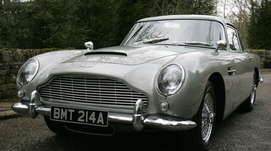 james bond goldeneye aston martin db5 bonhams Pure Luxe