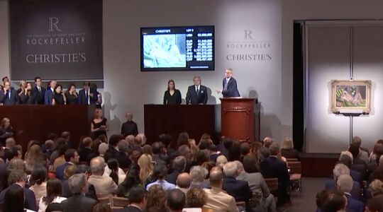 kunstcollectie david rockefeller christie's Pure Luxe