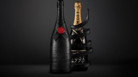 moët & chandon champagne roger federer grand slam titels Pure Luxe