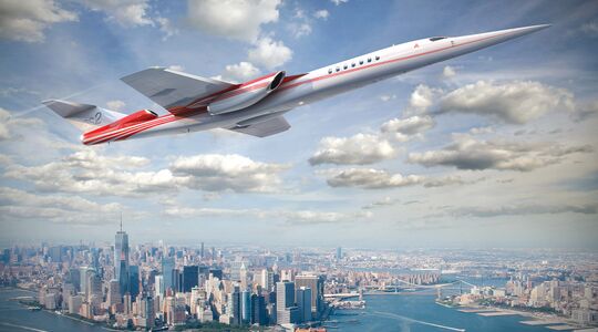 aerion as2 supersonic jet privévliegtuig Pure Luxe