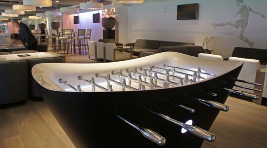 voetbaltafel inrichting accessoires tafelvoetbal Pure Luxe