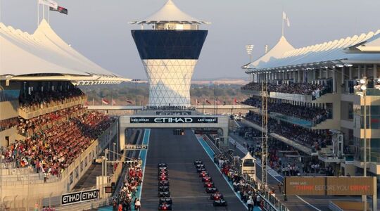 Formule-1 Grand Prix Abu Dhabi arrangement Pure Luxe