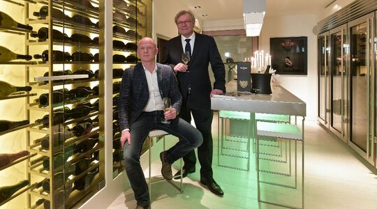 RMR Interieurbouw klimaatkast champagne Pure Luxe