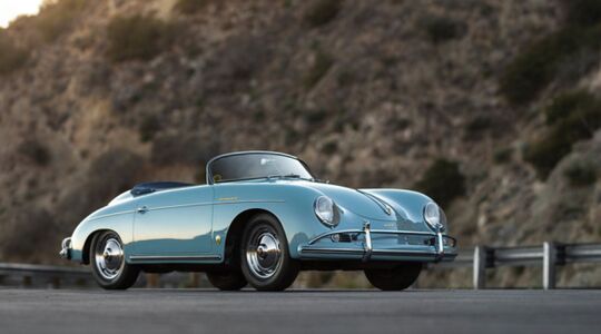 Porsche 356 speedster ongeluk Pure Luxe
