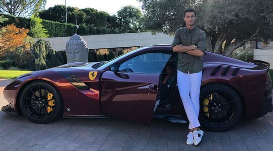 cristiano ronaldo scott's london wijn Pure Luxe