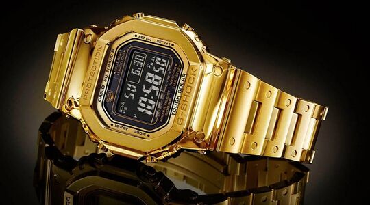 Casio G-Shock gouden horloge Pure Luxe