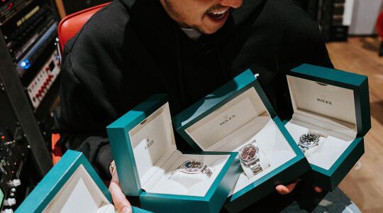 horloges artiesten rappers nederland Pure Luxe