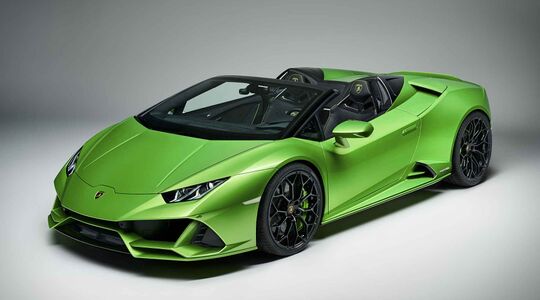 lamborghini huracán evo spyder supercar Pure Luxe