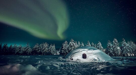 iglo finland noorderlicht airbnb boeken Pure Luxe