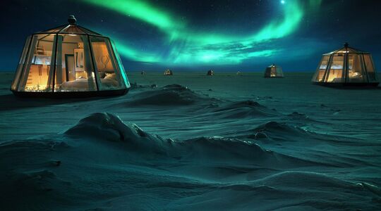 north pole igloos hotel noordpool Pure Luxe