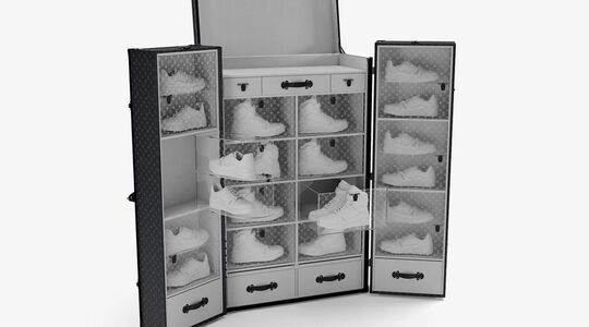 louis vuitton sneakers sneakerkast opbergkast Pure Luxe