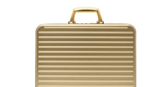 Rimowa Attaché Gold Briefcase koffer Pure Luxe