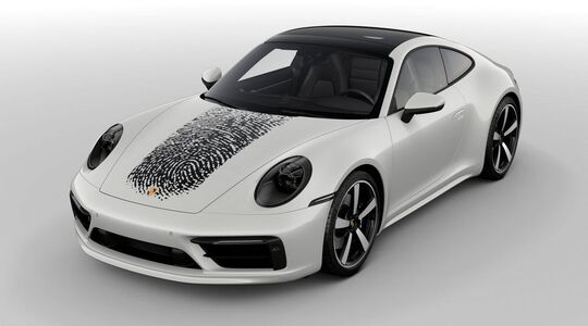 Porsche Exclusive Manufaktur 911 vingerafdruk Pure Luxe