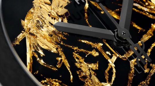 hublot classic fusion gold crystal horloge Pure Luxe