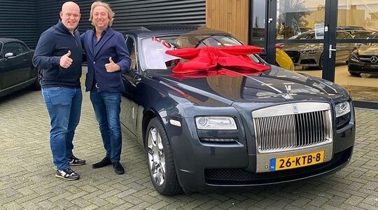 Michael van Gerwen Rolls-Royce Ghost