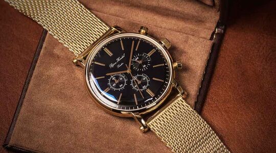 björn hendal varberg chronograaf horloge Pure Luxe