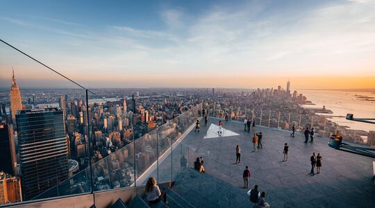 new york city hudson yards edge skydeck observatiedek Pure Luxe