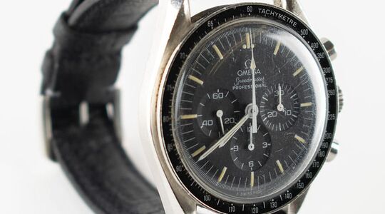 omega speedmaster moonwatch cosmonaut nikolai budarin rr auctions Pure Luxe