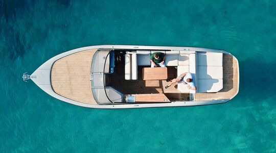 rand leisure 28 elektrische boot rand boats Kopenhagen Pure Luxe
