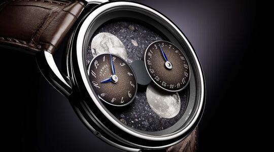 Hermès Arceau L'heure de la lune horloges Pure Luxe