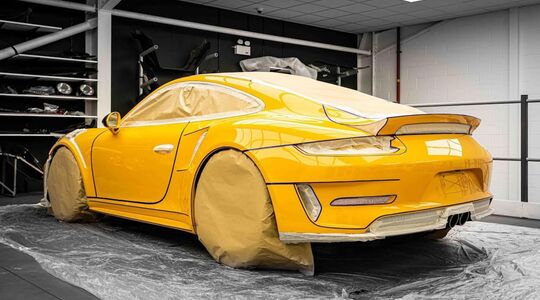 Porsche 911 GT3 RS Weissach Package Topaz Detailing Pure Luxe